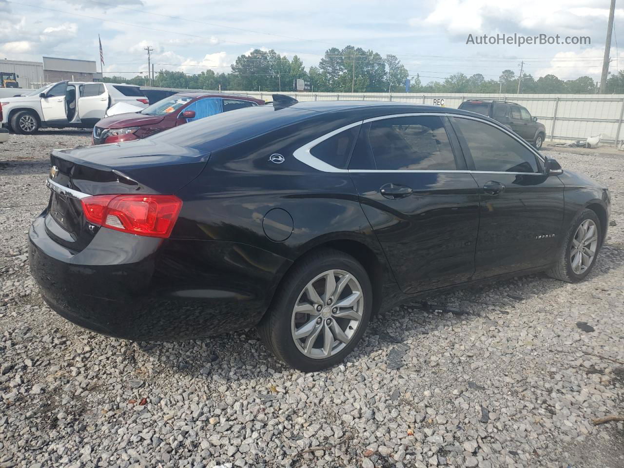 2017 Chevrolet Impala Lt Black vin: 2G1105SA0H9168724