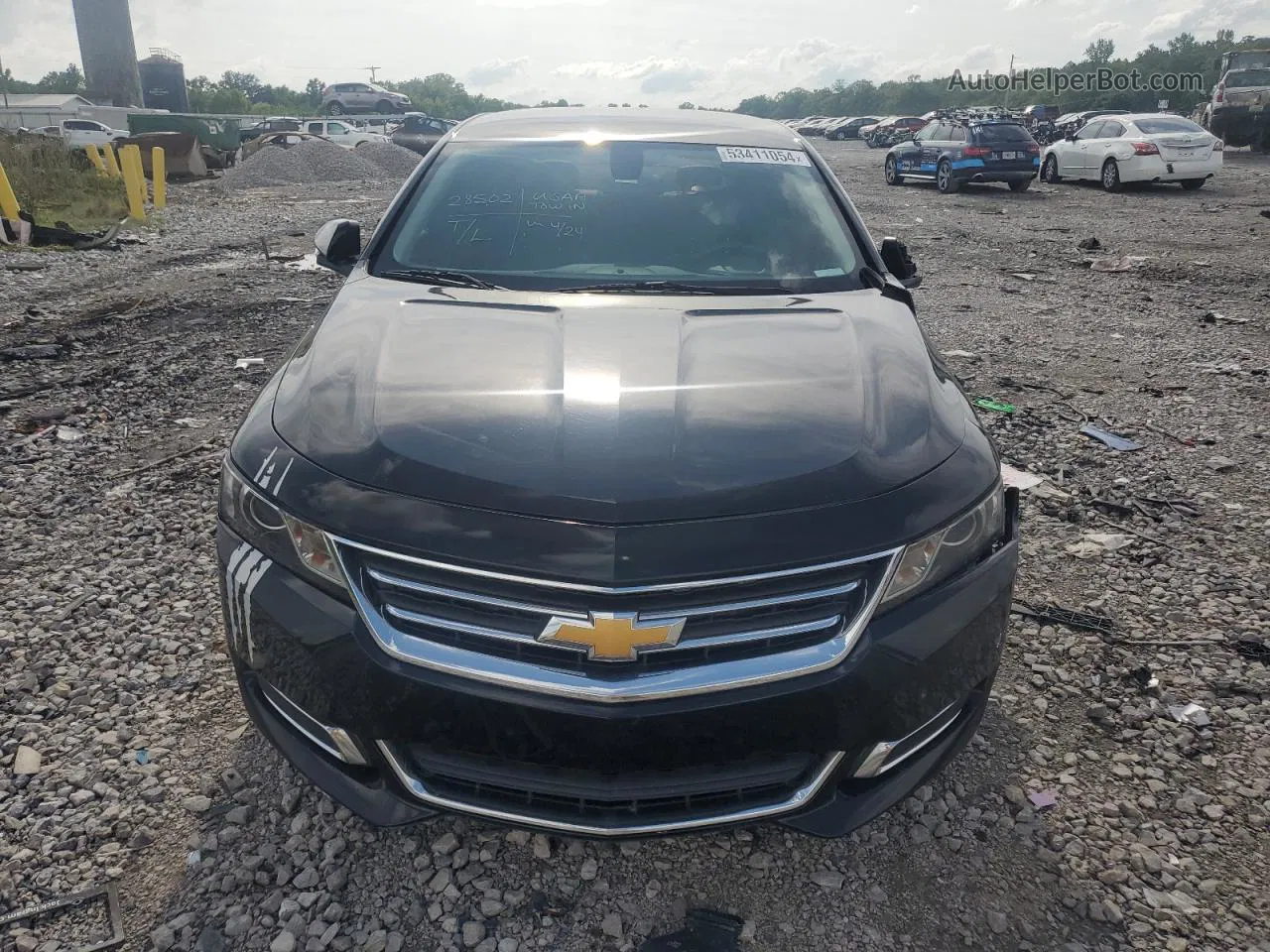 2017 Chevrolet Impala Lt Black vin: 2G1105SA0H9168724