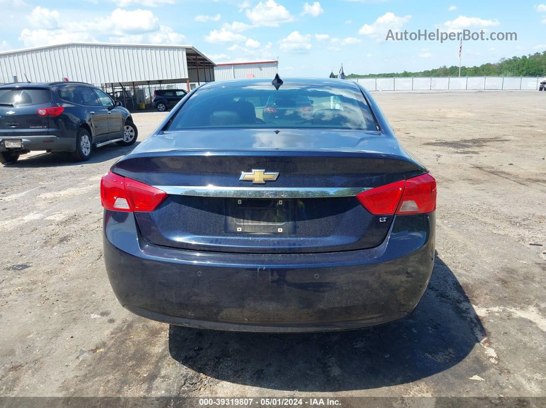 2017 Chevrolet Impala 1lt Blue vin: 2G1105SA0H9177522