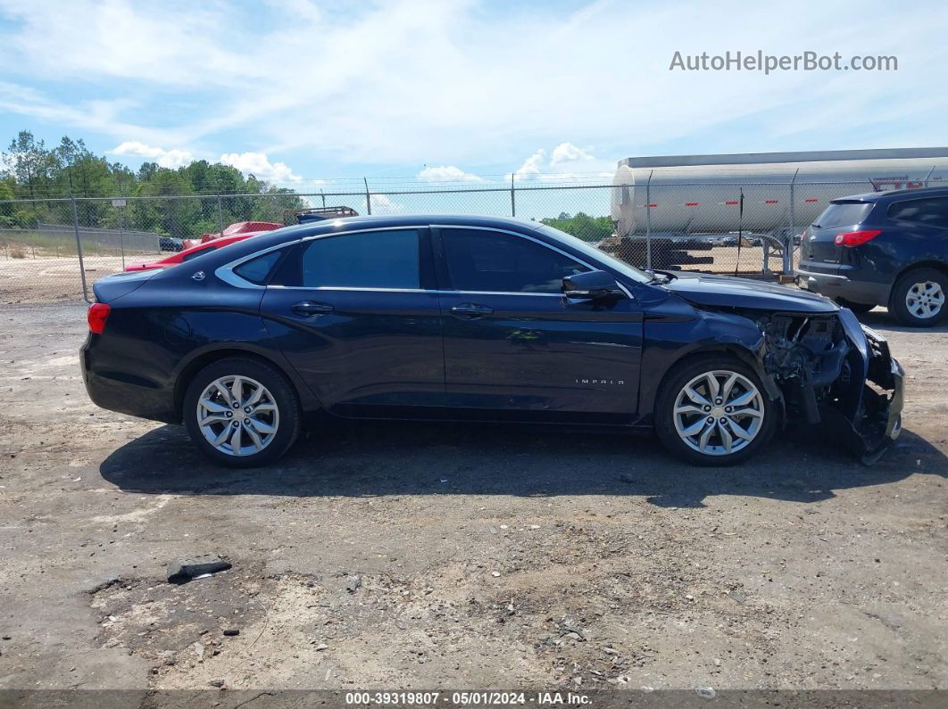 2017 Chevrolet Impala 1lt Blue vin: 2G1105SA0H9177522