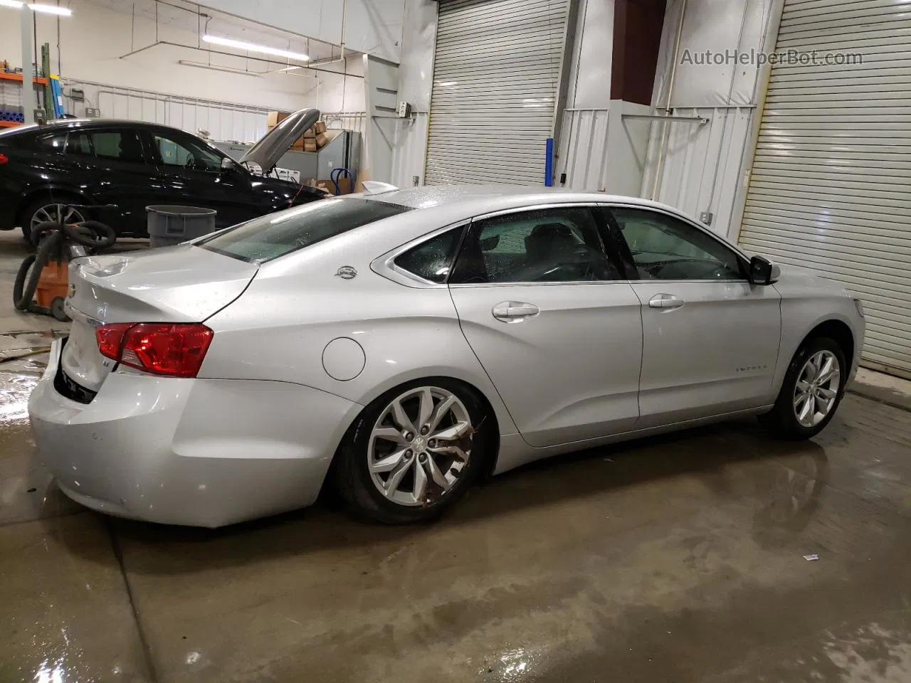 2017 Chevrolet Impala Lt Silver vin: 2G1105SA0H9184244