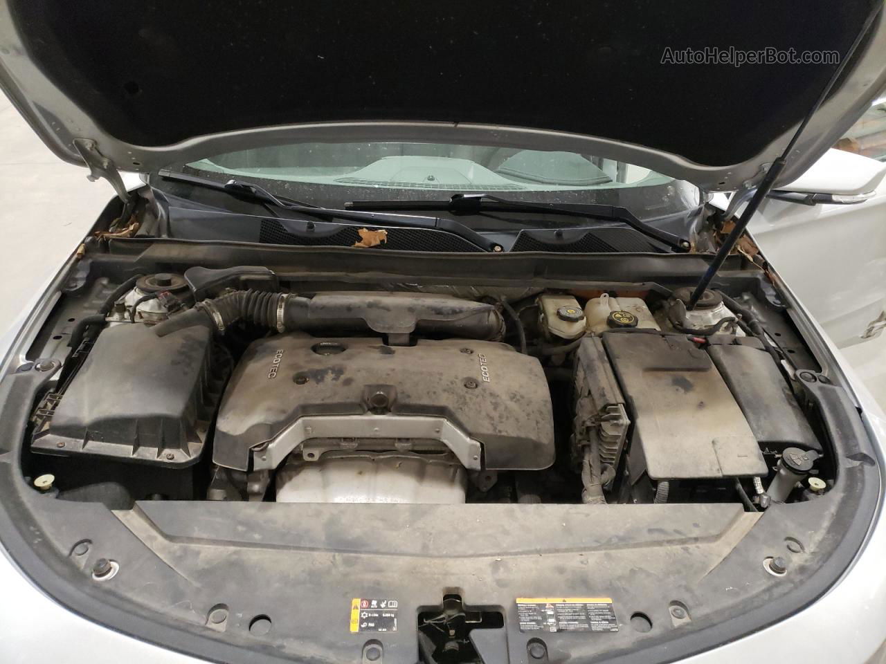2017 Chevrolet Impala Lt Silver vin: 2G1105SA0H9184244