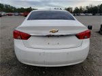 2016 Chevrolet Impala Lt White vin: 2G1105SA1G9207755