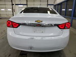 2017 Chevrolet Impala Lt White vin: 2G1105SA1H9152015