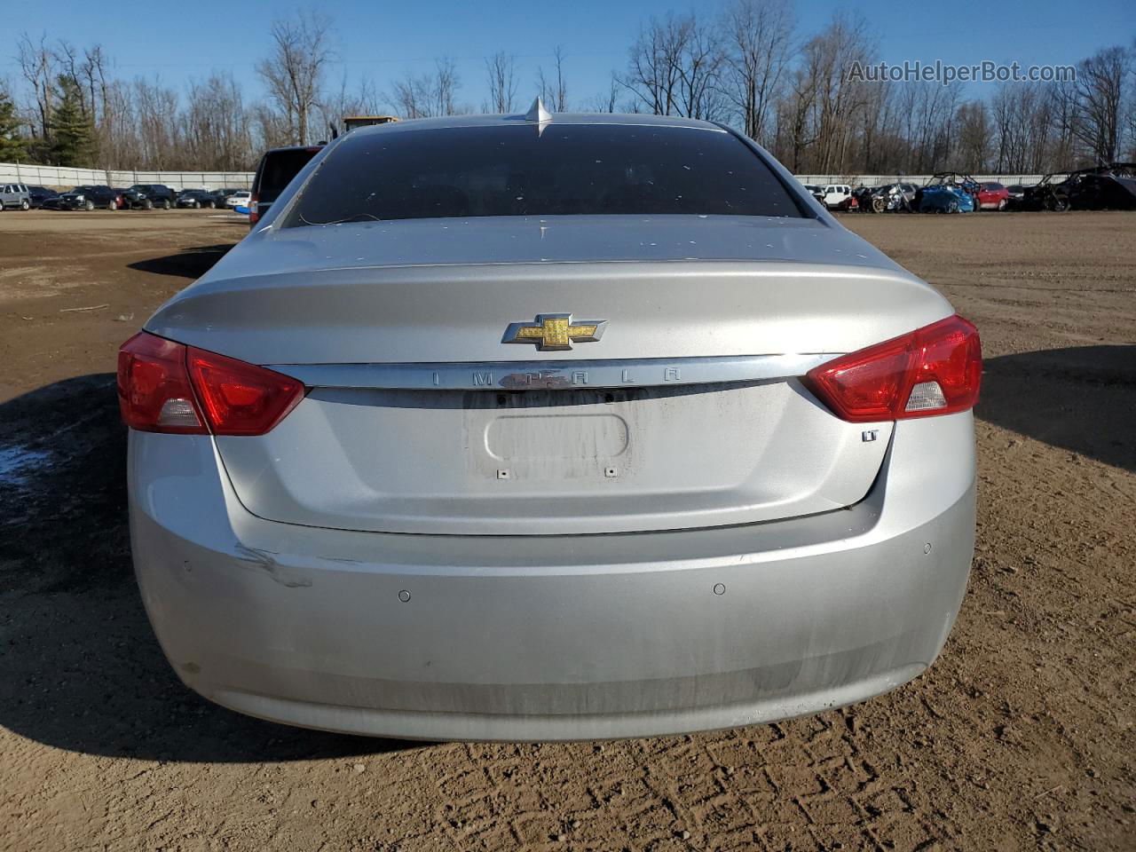 2017 Chevrolet Impala Lt Silver vin: 2G1105SA1H9193227