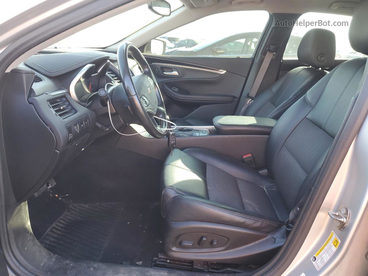 2017 Chevrolet Impala Lt Silver vin: 2G1105SA1H9193227