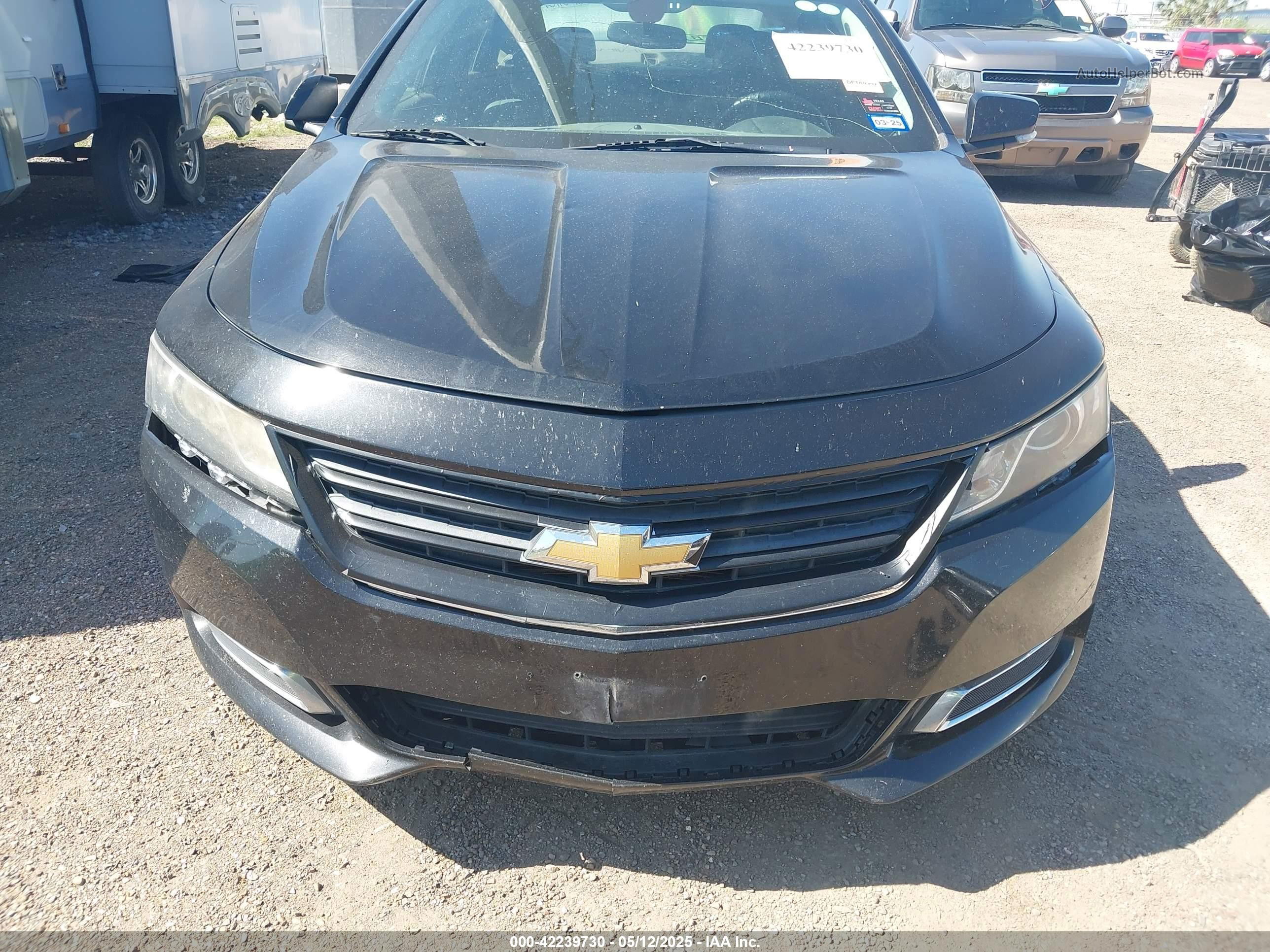 2017 Chevrolet Impala 1lt Black vin: 2G1105SA2H9153643