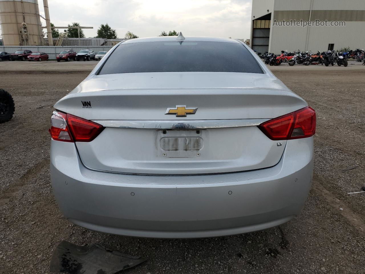 2016 Chevrolet Impala Lt Серебряный vin: 2G1105SA3G9187539