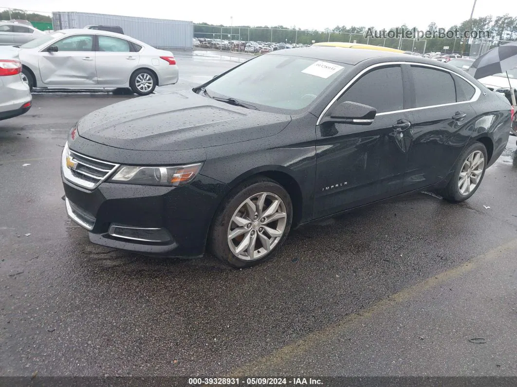 2017 Chevrolet Impala 1lt Black vin: 2G1105SA3H9108646