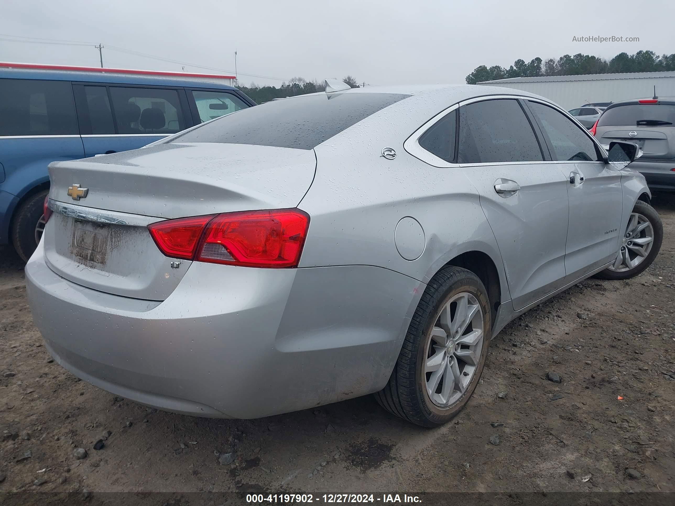 2017 Chevrolet Impala 1lt Silver vin: 2G1105SA3H9137063