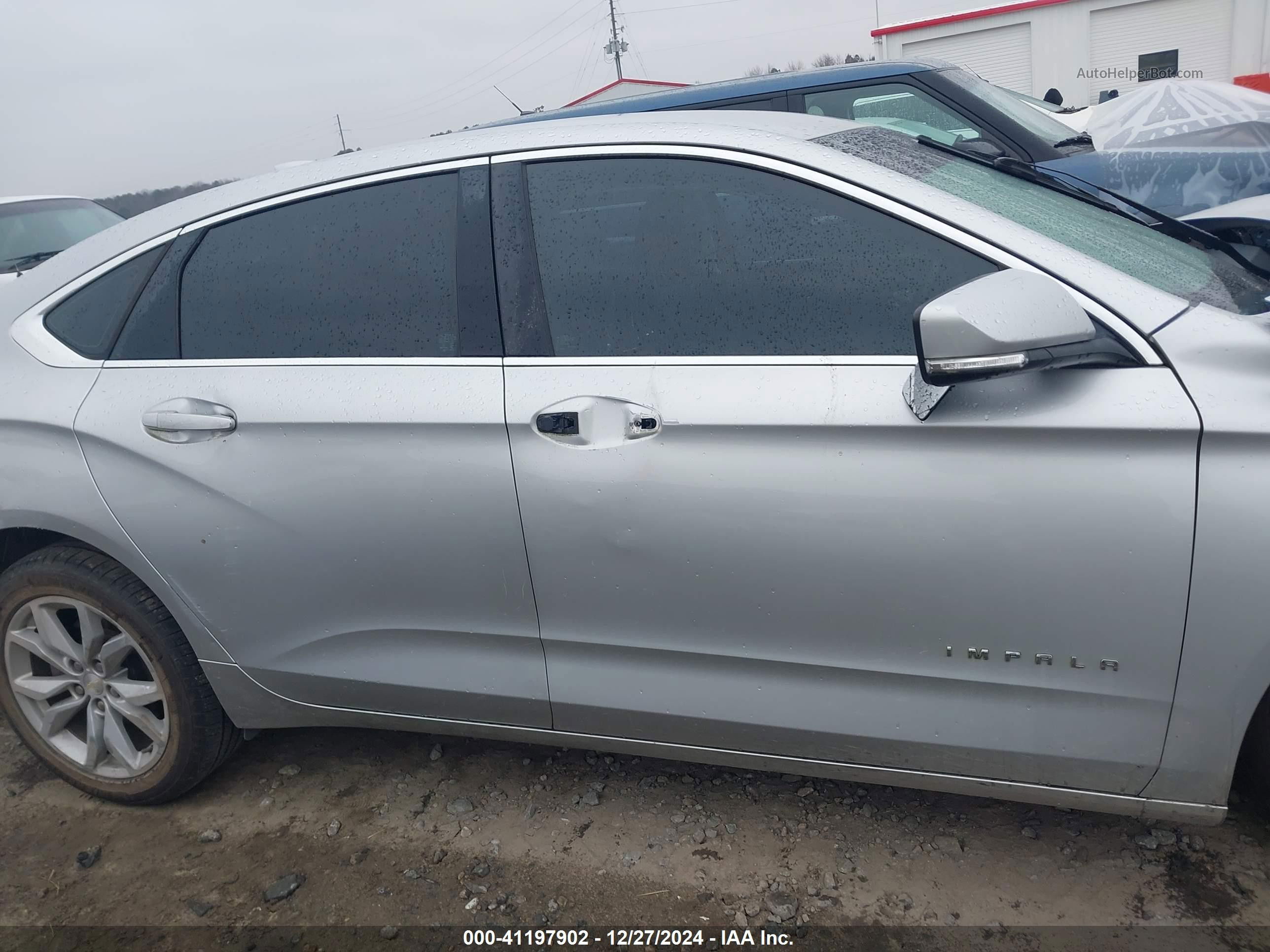 2017 Chevrolet Impala 1lt Silver vin: 2G1105SA3H9137063