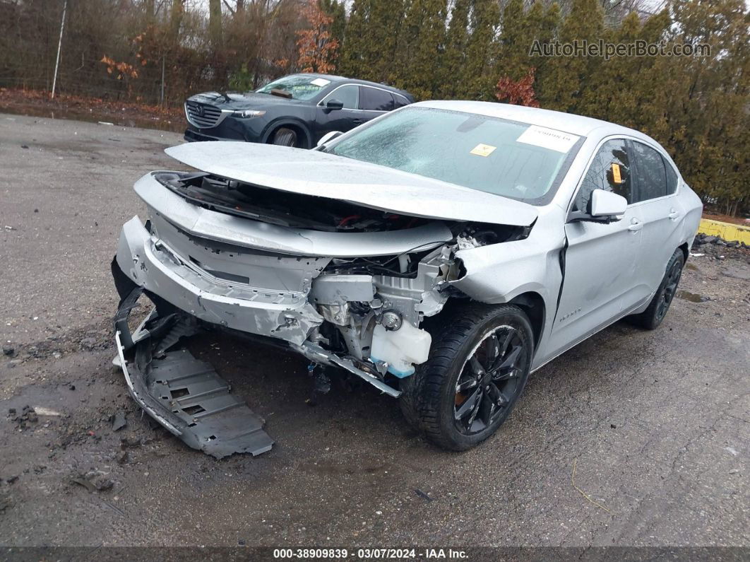 2017 Chevrolet Impala 1lt Silver vin: 2G1105SA3H9175697