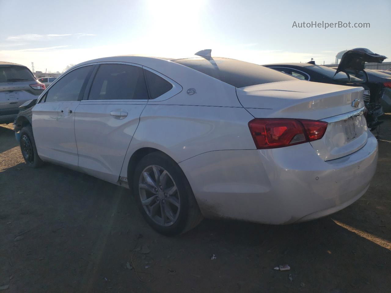 2016 Chevrolet Impala Lt White vin: 2G1105SA4G9188716