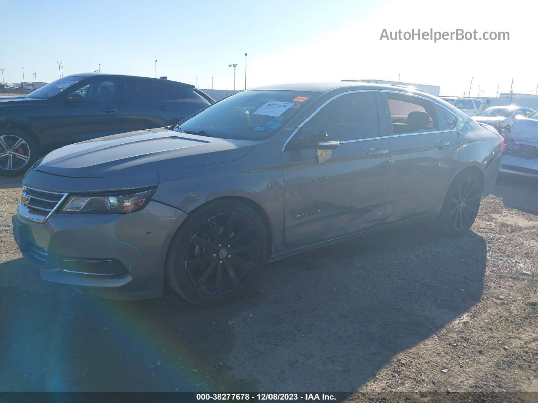 2017 Chevrolet Impala 1lt Gray vin: 2G1105SA4H9168046