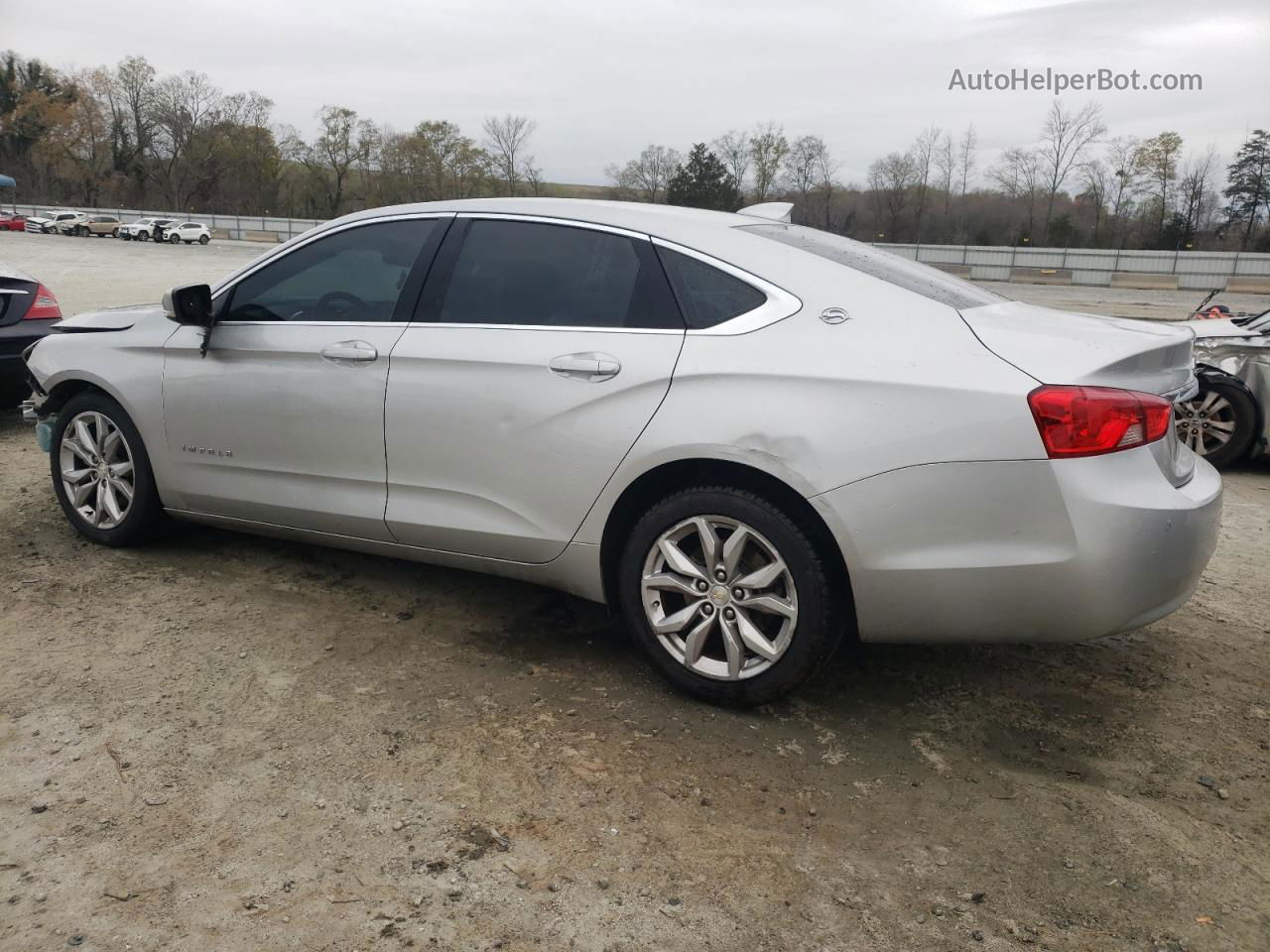 2017 Chevrolet Impala Lt Silver vin: 2G1105SA5H9107143