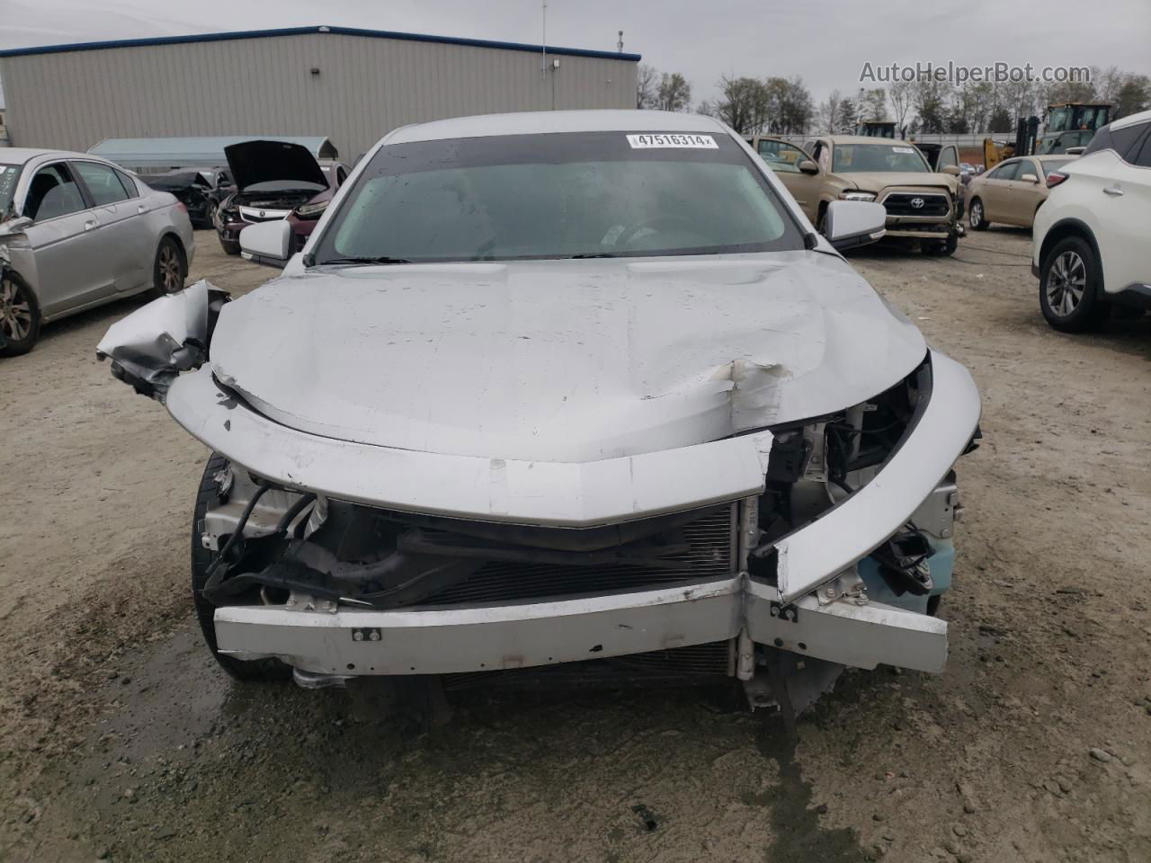 2017 Chevrolet Impala Lt Silver vin: 2G1105SA5H9107143