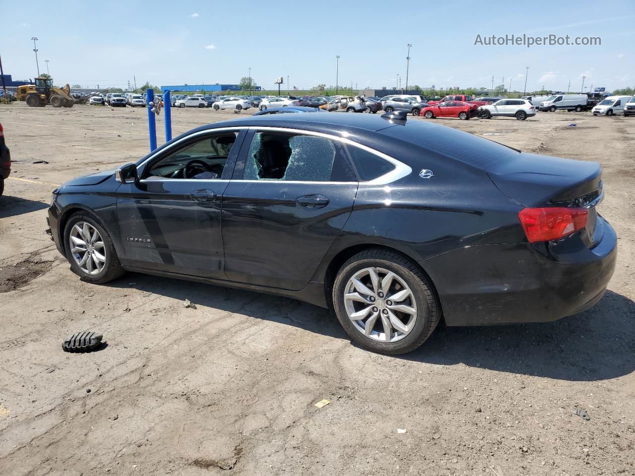 2017 Chevrolet Impala Lt Black vin: 2G1105SA5H9129790