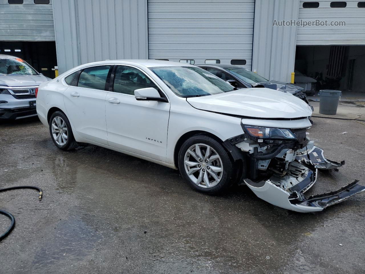 2016 Chevrolet Impala Lt Белый vin: 2G1105SA6G9159847