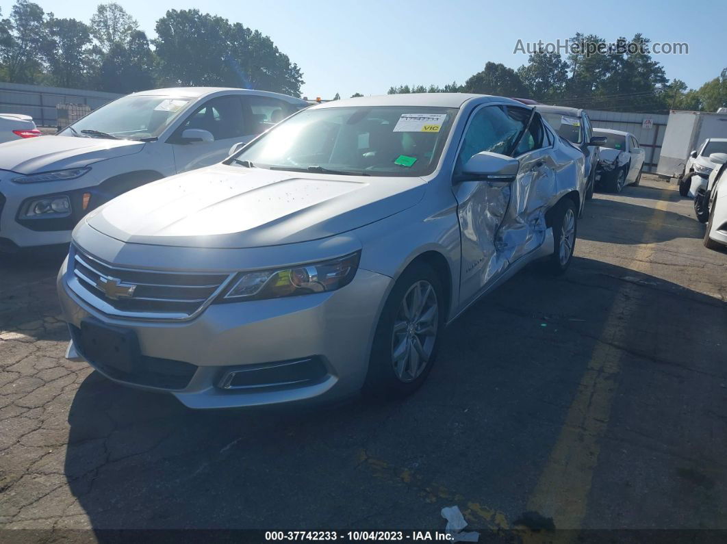 2016 Chevrolet Impala Lt Серебряный vin: 2G1105SA6G9172842