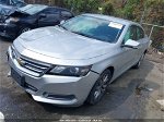 2017 Chevrolet Impala 1lt Серебряный vin: 2G1105SA6H9151538