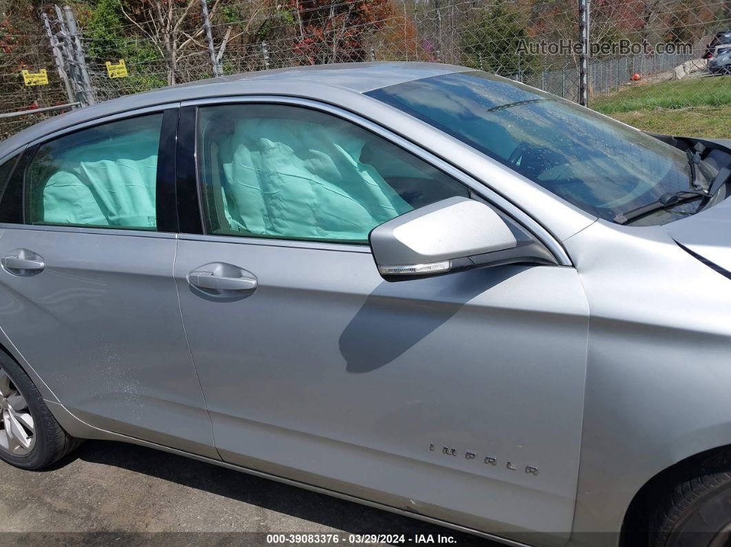 2017 Chevrolet Impala 1lt Silver vin: 2G1105SA6H9151538