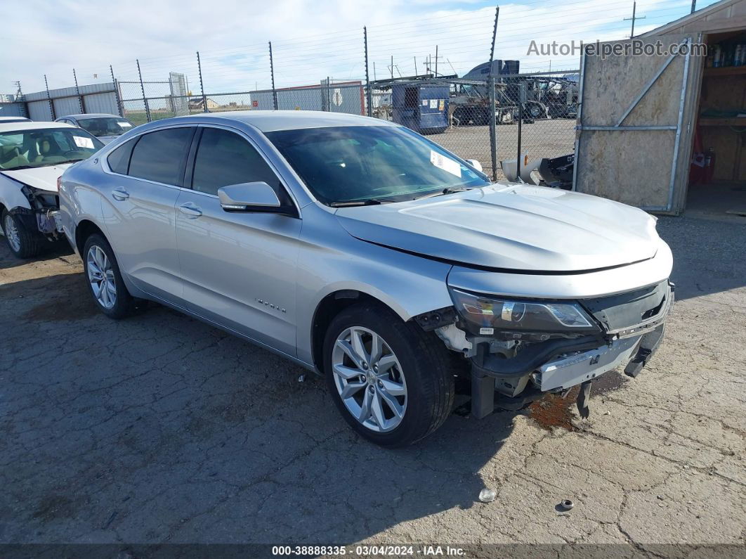 2017 Chevrolet Impala 1lt Silver vin: 2G1105SA6H9151734