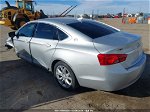 2017 Chevrolet Impala 1lt Серебряный vin: 2G1105SA6H9151734