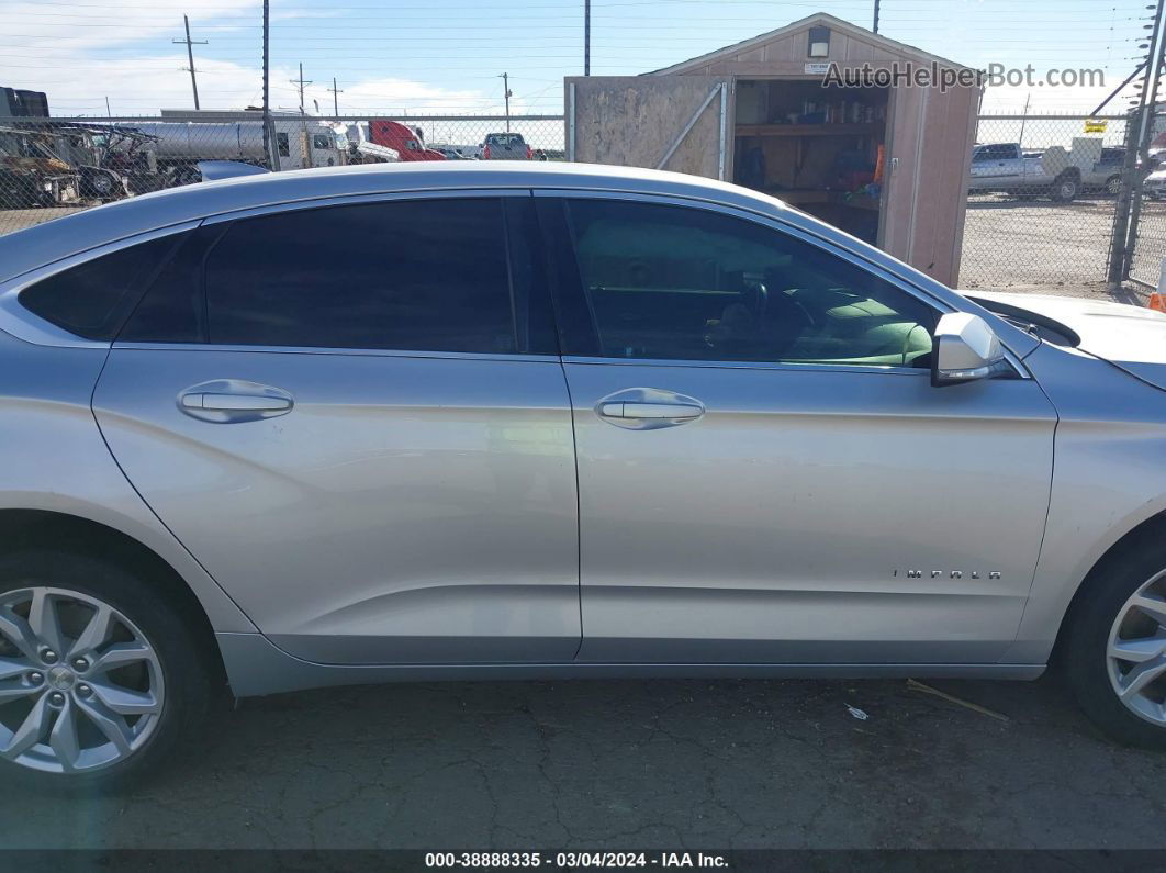 2017 Chevrolet Impala 1lt Silver vin: 2G1105SA6H9151734