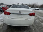 2017 Chevrolet Impala Lt White vin: 2G1105SA6H9168260