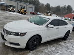 2017 Chevrolet Impala Lt White vin: 2G1105SA6H9168260