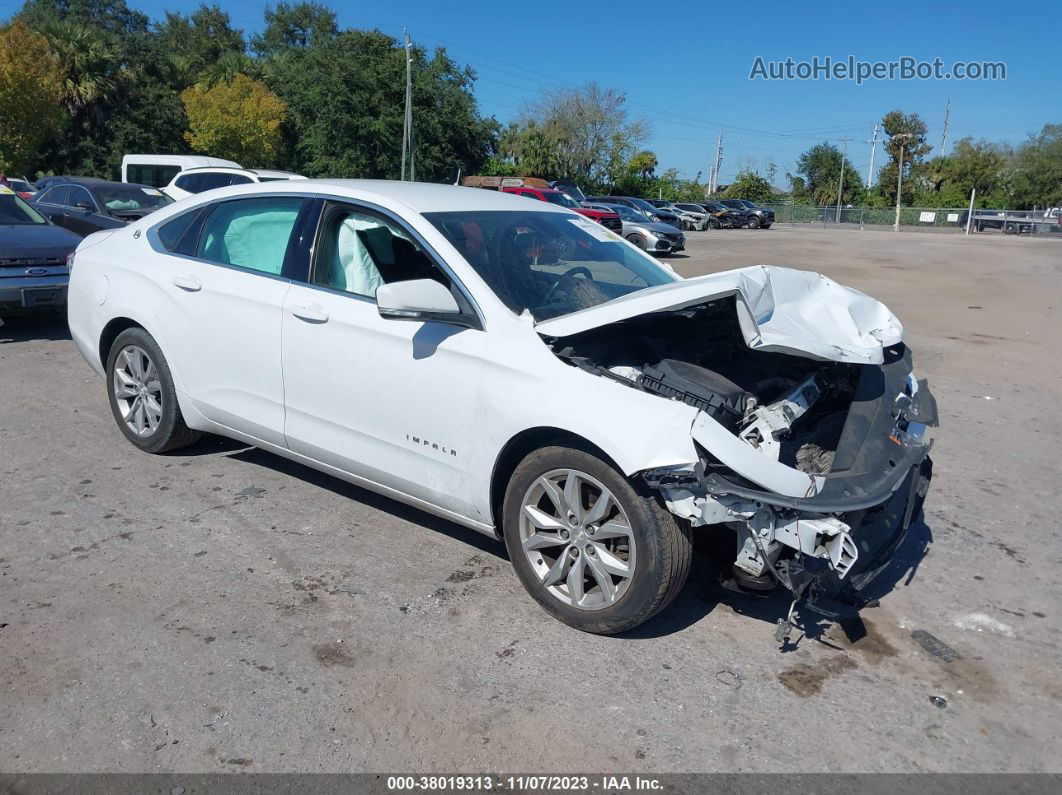 2017 Chevrolet Impala 1lt White vin: 2G1105SA7H9148793