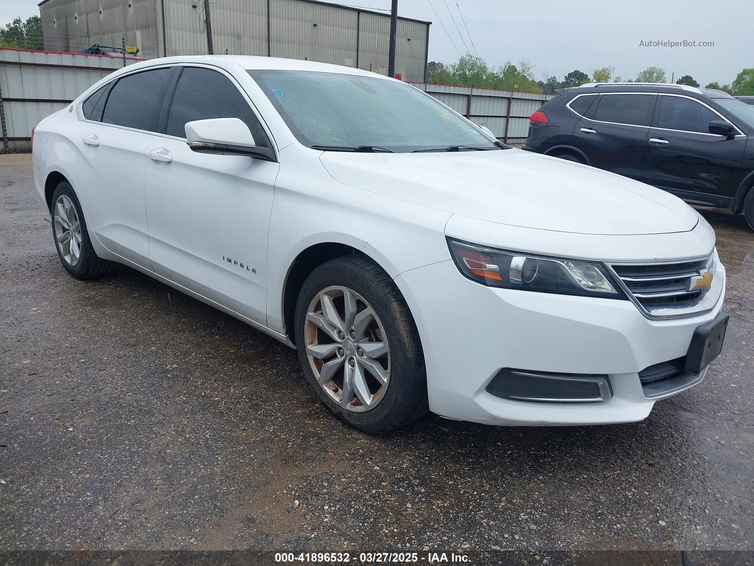 2017 Chevrolet Impala 1lt White vin: 2G1105SA7H9153475