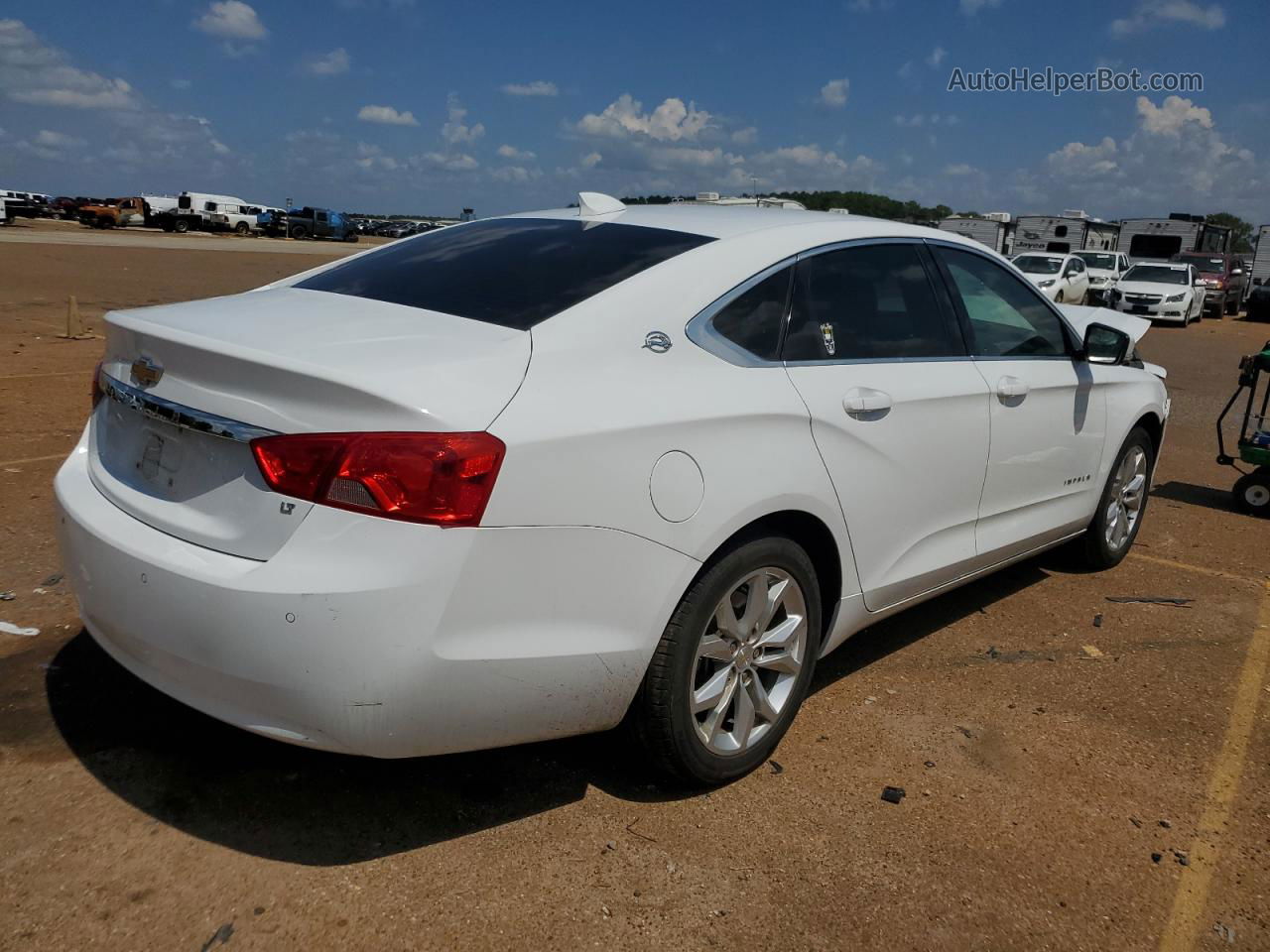 2017 Chevrolet Impala Lt Белый vin: 2G1105SA7H9165397