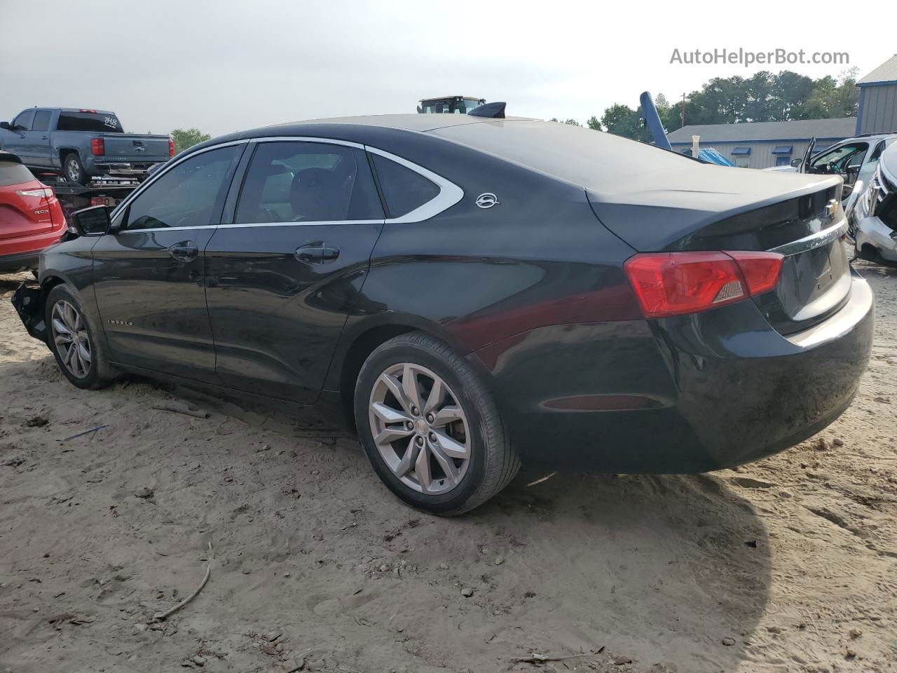2017 Chevrolet Impala Lt Black vin: 2G1105SA7H9166209
