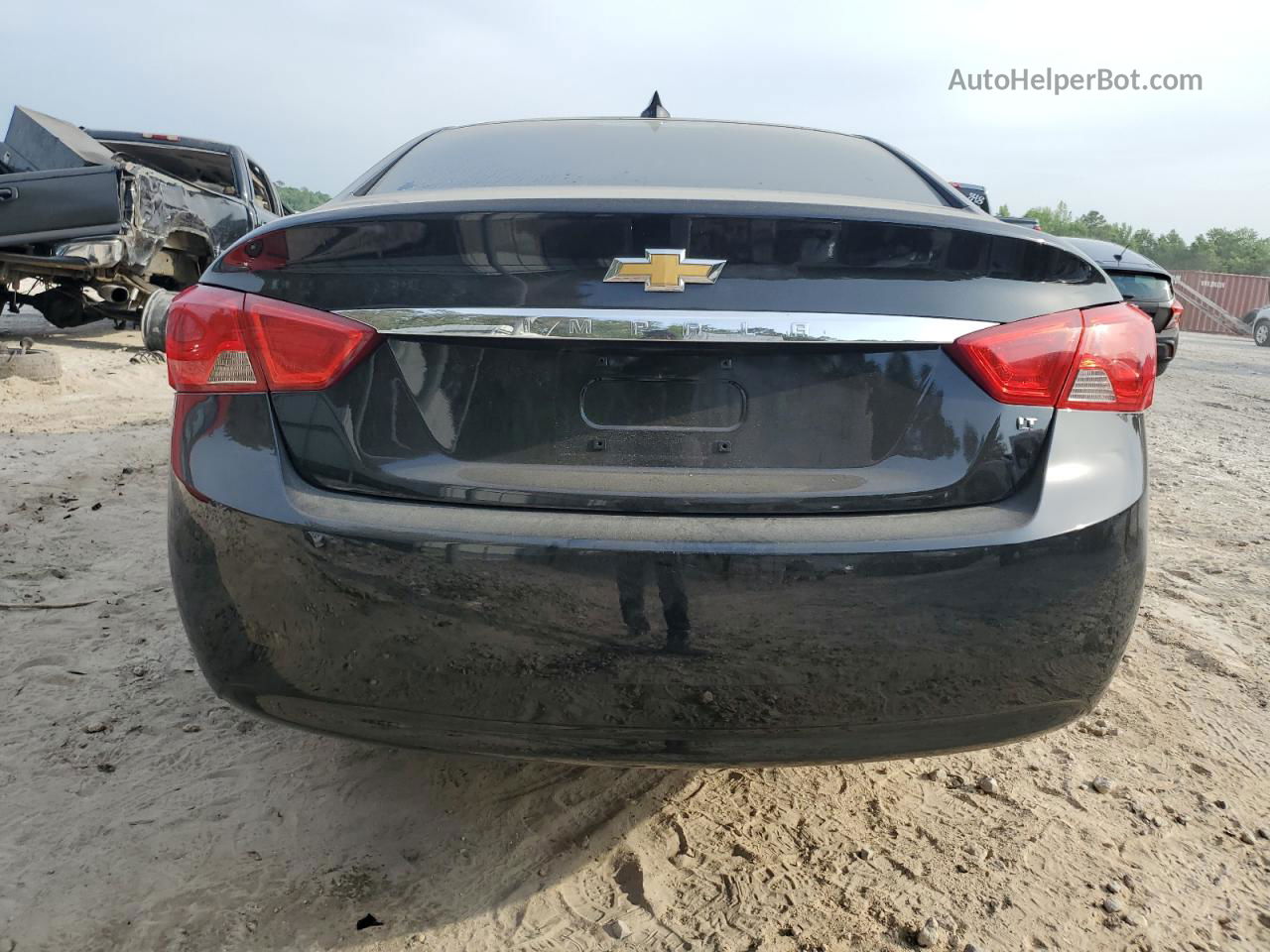 2017 Chevrolet Impala Lt Black vin: 2G1105SA7H9166209
