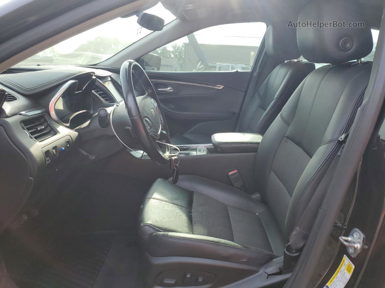 2017 Chevrolet Impala Lt Black vin: 2G1105SA7H9166209