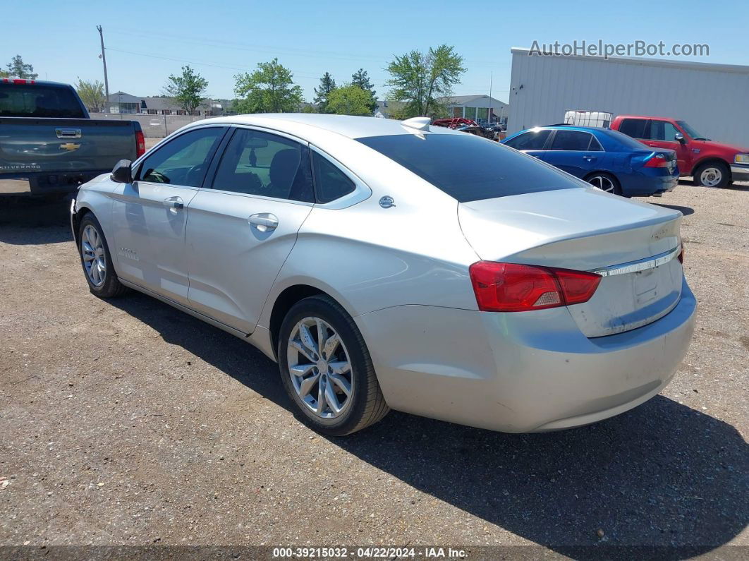 2017 Chevrolet Impala 1lt Серебряный vin: 2G1105SA8H9137852