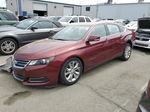 2017 Chevrolet Impala Lt Burgundy vin: 2G1105SA8H9139231