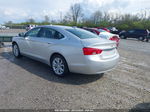 2017 Chevrolet Impala 1lt Silver vin: 2G1105SA8H9152920