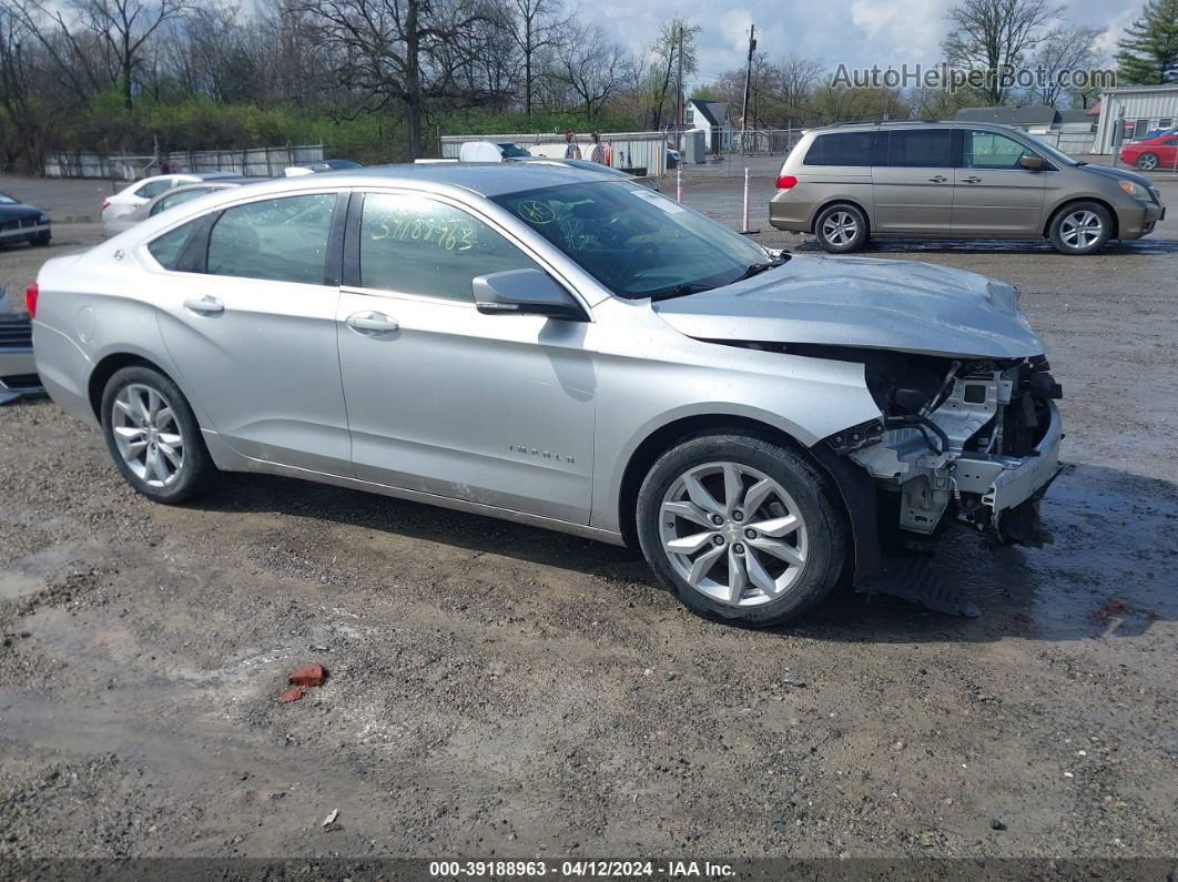 2017 Chevrolet Impala 1lt Silver vin: 2G1105SA8H9152920