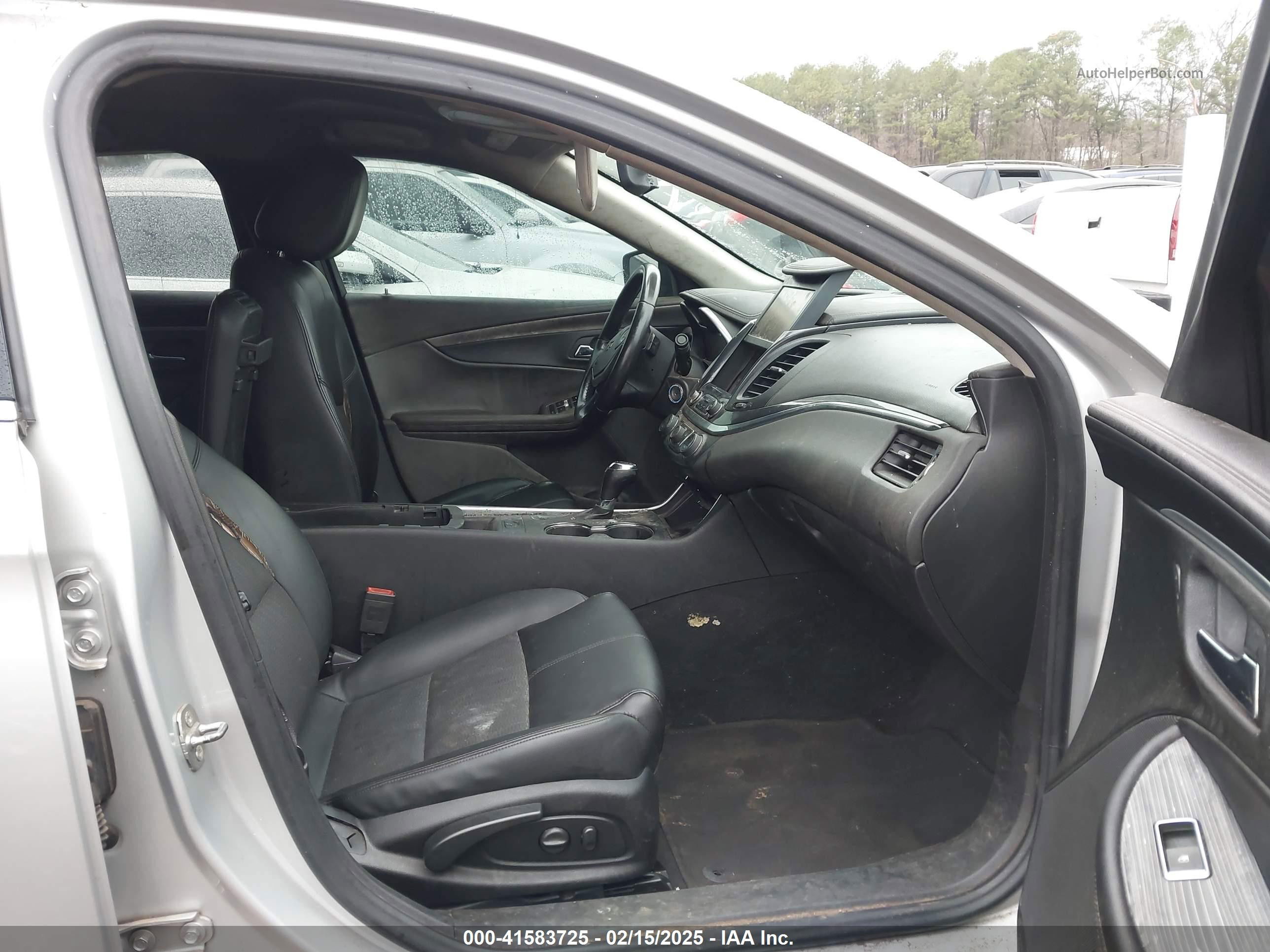 2017 Chevrolet Impala 1lt Silver vin: 2G1105SA8H9153873
