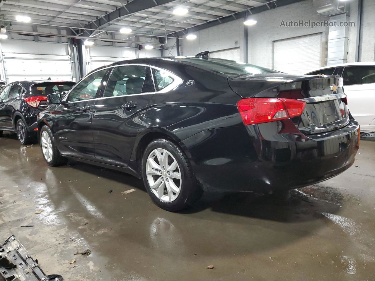 2017 Chevrolet Impala Lt Black vin: 2G1105SA8H9170947