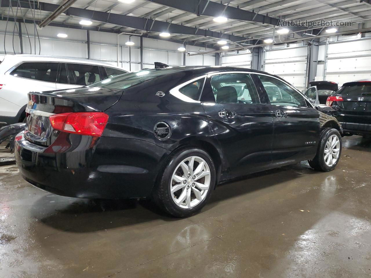 2017 Chevrolet Impala Lt Black vin: 2G1105SA8H9170947