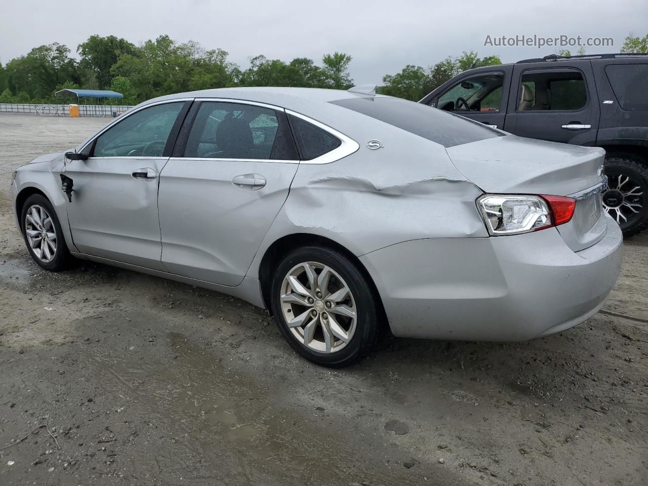 2016 Chevrolet Impala Lt Silver vin: 2G1105SA9G9172060