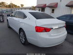 2016 Chevrolet Impala Lt White vin: 2G1105SA9G9173077