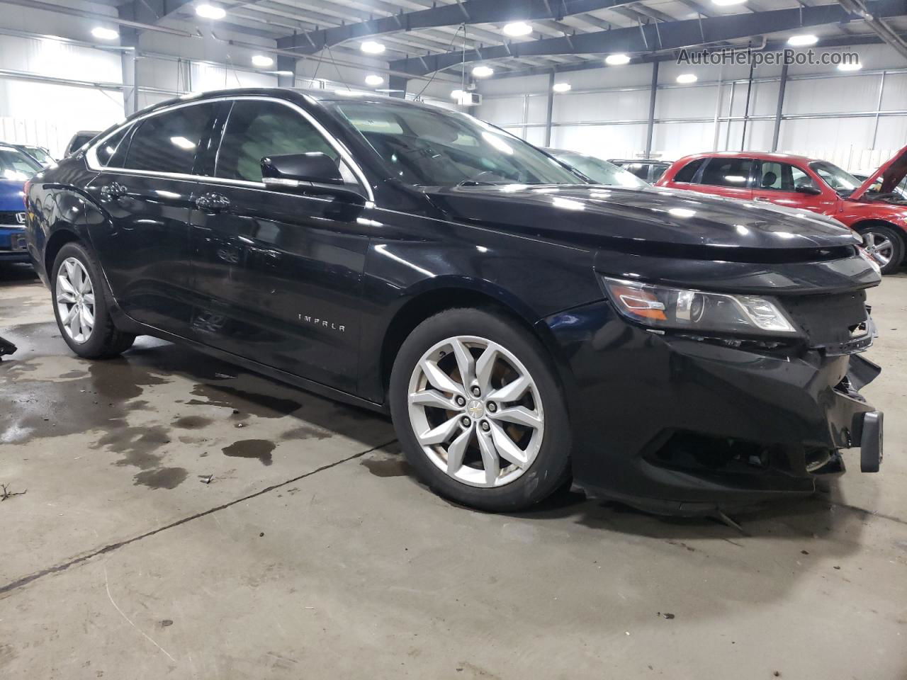 2016 Chevrolet Impala Lt Black vin: 2G1105SA9G9190297