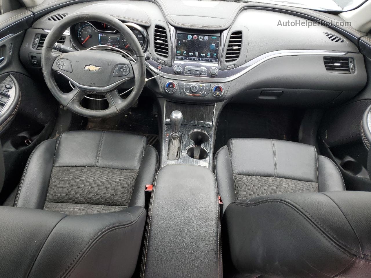 2017 Chevrolet Impala Lt Black vin: 2G1105SA9H9162811