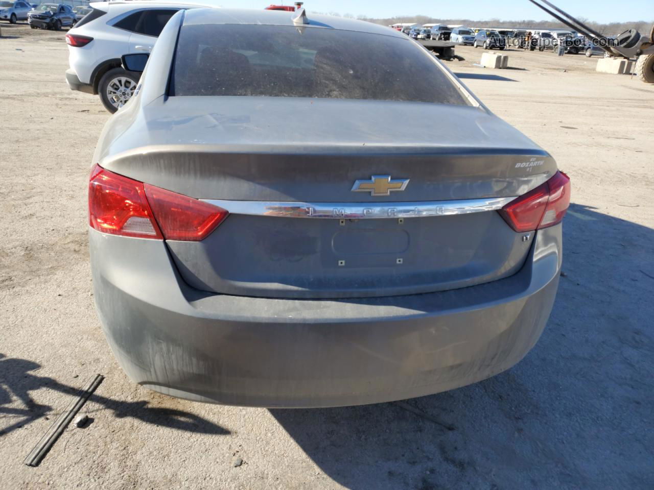 2017 Chevrolet Impala Lt Silver vin: 2G1105SA9H9171170