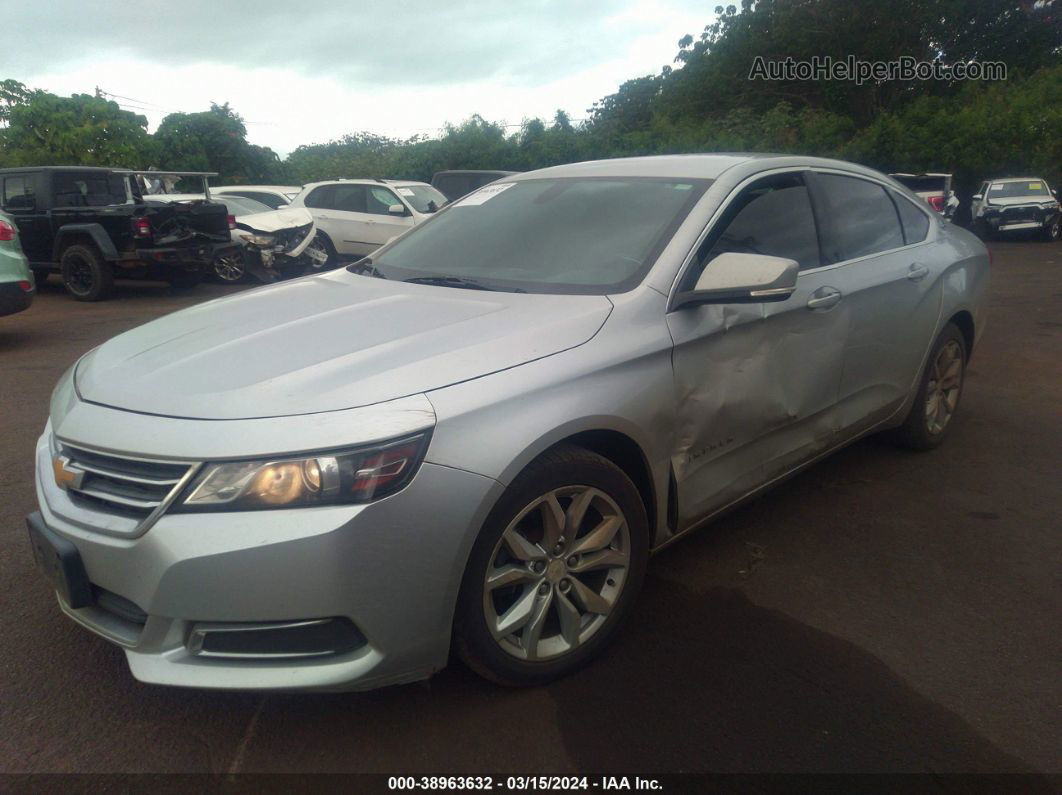 2017 Chevrolet Impala 1lt Silver vin: 2G1105SA9H9191628