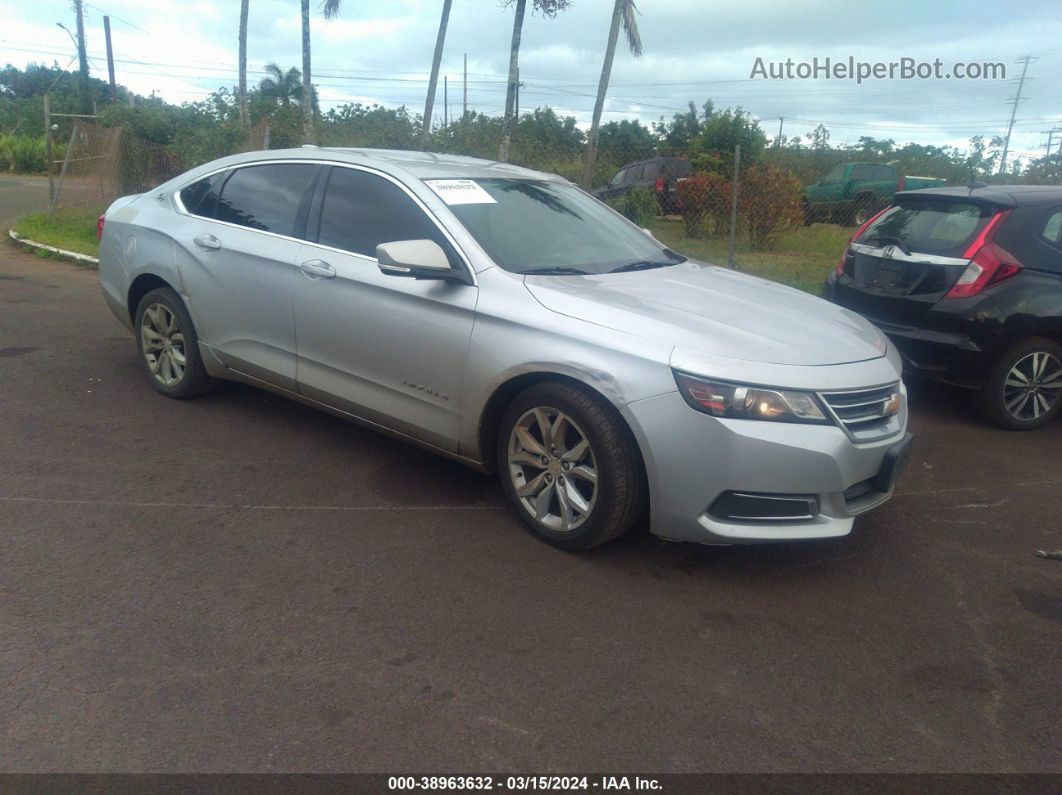 2017 Chevrolet Impala 1lt Silver vin: 2G1105SA9H9191628